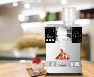 Mini bán buôn công nghiệp rộng trống Tuyết ICE Flake Maker mesin ES krim Bingsu Máy Malaysia Nhật bản thương mại 110V 220V làm mát bằng không khí