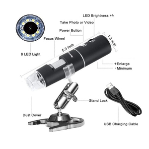 1000x Microscope électronique industriel sans fil 1080P HD téléphone portable numérique WIFI Microscope loupe - Product Image 5