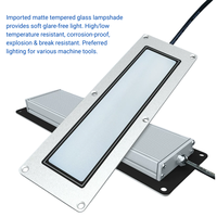 Lampe de travail LED étanche IP68 F9P à LED plates et discrètes pour machines industrielles, tours CNC et machines-outils