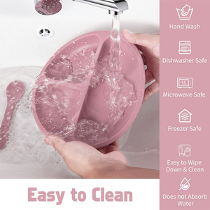 Ensemble de salle à manger pour enfants en silicone de qualité alimentaire sans BPA en usine - Product Image 4