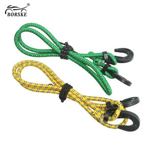 Sangles de fixation réfléchissantes pour moto, camion, <span class=keywords><strong>remorque</strong></span>, vélo, bagages, casque, cordes élastiques avec crochets en plastique - Product Image 2