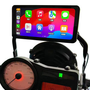 Xe Máy chuyển hướng màn hình điện thoại không dây liên kết Carplay xe máy màn hình Màn hình không thấm nước Xe máy GPS Navigation Carplay - Product Image 1