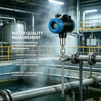 Explosion-proof Intelligent pH Transmitter 4-20mA HART ATEX Certified LCD Conductivity Temperature Detection for Hazardous Area