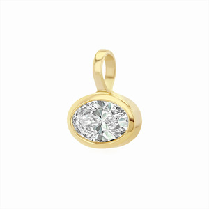 Collar con Colgante <span class=keywords><strong>de</strong></span> Circonita Geométrica, Cadena <span class=keywords><strong>de</strong></span> Cuentas Chapadas en Oro <span class=keywords><strong>de</strong></span> 18k, Joyería Minimalista para Mujer, Nueva Llegada - Product Image 5