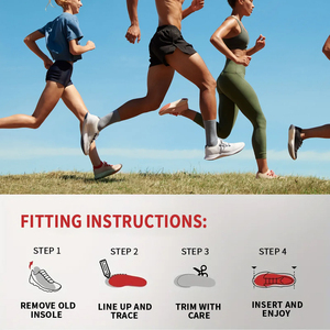 Tùy chỉnh miếng đệm giày đế EVA lót chỉnh hình plantar Fasciitis dụng cụ chỉnh hình Arch Hỗ trợ đế nhà máy - Product Image 6