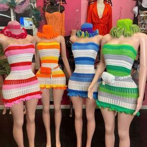 Chapeaux Bob en Crochet Faits Main Unisexe Colorés pour Halloween, Multicolores, Respirants, Imperméables, Style Personnage, 100% Acrylique, Vente en Gros - Product Image 3