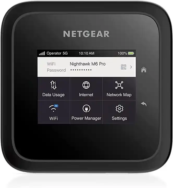 M6 Pro 5G WiFi 6E Mobile Hotspot Router Portable Business Companion for Fast Secure Connections up to 8Gbps Unlocked