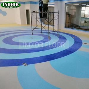 เสื่อพีวีซีไวนิลออกกำลังกายในร่มกันน้ำกันไฟเสื่อยิมพื้นสะอาดง่ายออกแบบกราฟิก3D การออกแบบรูปแบบสินค้าใหม่ - Product Image 2