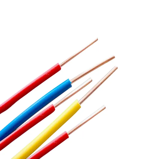 Cavi elettrici affidabili 2.5mm cavo elettrico codice colore cavi e fili cavo elettrico per casa