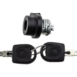 Clé de contacteur d'allumage Yunnuo 107905855CF 8E0905855A pour Volkswagen Polo, noire, ABS, avec connecteur de verrouillage - Product Image 3