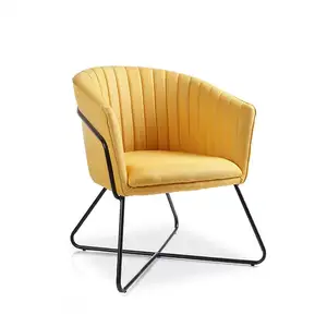 Eğlence tasarım dinlenme mobilya Homestore mor ikinci el diş kadife oturma odası sandalye