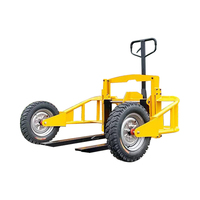 Chariot élévateur à fourche à pile à combustible à hydrogène avec déplaceur latéral hydraulique et pneus pleins pour utilisation sur terrains complexes hors route