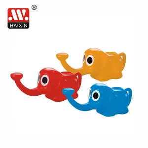 Haixing Factory Price Plastic 1L Watering Can Elephant Shape Garden Watering Can