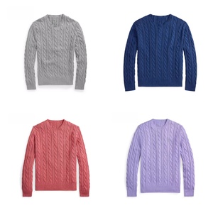 <strong>Custom</strong> Logo Men's <strong>Sweater</strong> Manufacturer Pullover Pure Cotton Knitwear Winter Crew Neck Casual Pullover <strong>Custom</strong> <strong>Knit</strong> <strong>Sweater</strong> Men - Product Image 4