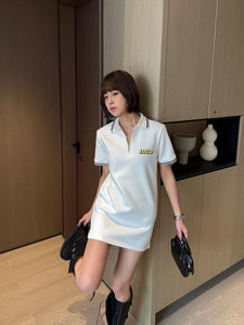 Droma Inspired Designer Denim Casual High End Luxury Women Dress for Party with Sashes - Product Image 2