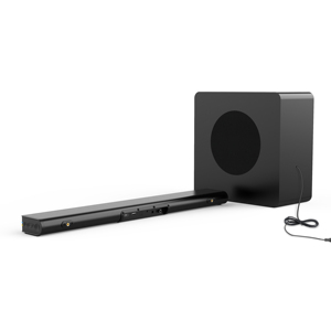 Ultra Thin Slim Design 2.0 Wireless With Deep Subwoofer 80W Cinematic Home Audio System RGB Lighting Ultra-Thin Design and - Product Image 5