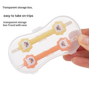 Limpiador de Nariz y Oídos para Bebés, Herramienta de Silicona Suave y Flexible para Extraer <span class=keywords><strong>Mocos</strong></span> Nasales y Cera de Oídos en Bebés - Product Image 6
