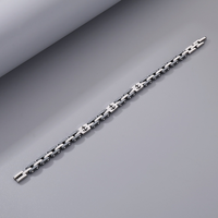 Soldes Exceptionnelles en Europe : Bracelet Homme Réglable en Acier Inoxydable avec Ancre, Idéal Bijou Décontracté d'Affaires