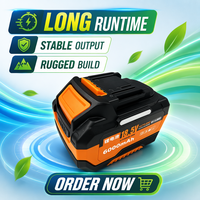 Batterie rechargeable 20V 4.0Ah 18650 de la série Value, compatible avec les outils électriques sans fil MAK