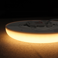 KEOU Modern Home Party Bedroom 3CCT Plafonnier à gradation pour panneau lumineux LED