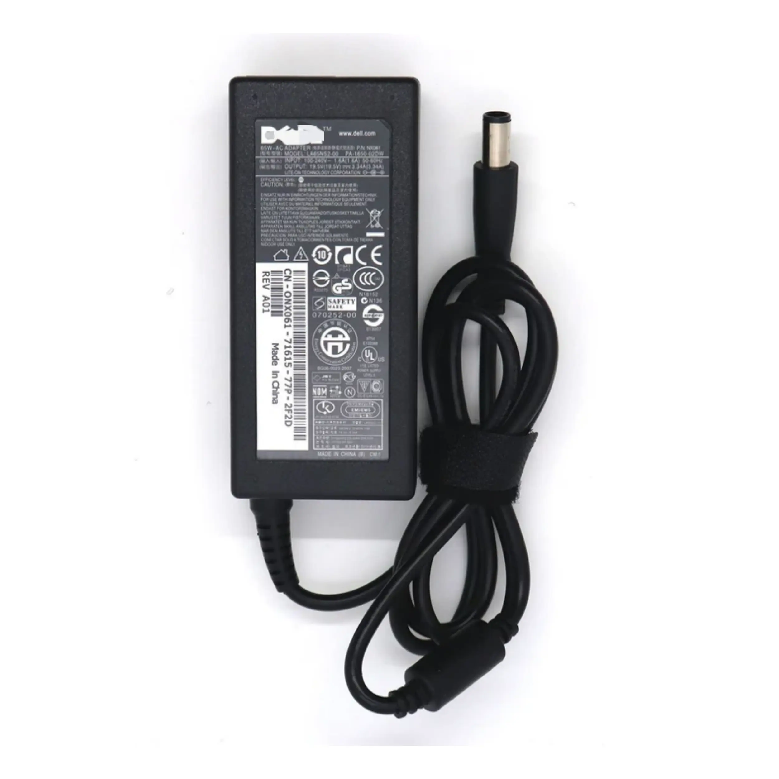 Original Laptop Power Supply Charger for Del E7440 Notebook Adapter Charger 65W 19.5V 7.4mm