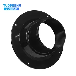 Factory Supply Pvc Flanges With Bolt Holes For Air Duct Plastic Round Hydraulic Hose Fittings Flange