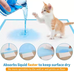 Sürdürülebilir 6 katmanlı ahşap köpek ve köpek eğitim pedleri 45cm X 60cm temel Pet İdrar işemek tek kullanımlık ev hayvanı pedi mühürlü - Product Image 4