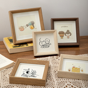 2025 personalizado todo negro blanco nogal MDF madera 3CM 5CM de profundidad 8x8 16x16 pulgadas A3 A4 3D pared arte marco sombra caja marco de fotos - Product Image 1