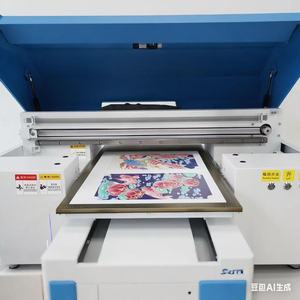 Lansong Chất lượng cao 3560 UV phẳng máy in Máy in Máy in nhỏ-hàng loạt khởi động sản xuất cho thẻ nhựa phẳng hình dạng đối tượng - Product Image 4