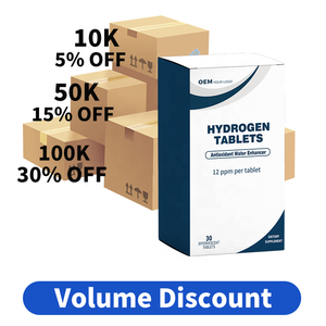 Fabricante de Tabletas de H2 de Alta Concentración y Disolución Rápida, Marca Privada OEM, Suministro Estable a Largo Plazo para Comerciantes Internacionales - Product Image 3