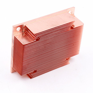 ฮีทซิงค์ทองแดงแบบฟันเฟือง Chuan Yue รุ่น ZRD-006 ผลิตด้วยเครื่อง CNC เพื่อการระบายความร้อน - Product Image 1