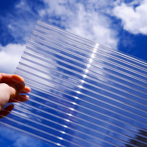 Panneau de toiture en polycarbonate alvéolaire de 6 mm avec protection UV, prix pour panneau double paroi pour toiture - Product Image 4