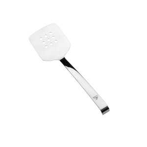 Spatola Forata in Acciaio Inox per Buffet, Utensile da Cucina per Servire Cibo - Product Image 1