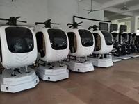 Helicóptero VR JiaYi 360, Aeronave de Realidad Virtual para Interiores, de Metal y Plástico, Emocionante y Interactiva, con Dos Asientos, Movimiento de Vuelo 360, 220V
