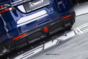 Runde 2016-2024 pour Tesla Model X, carrosserie de voiture en fibre de carbone de haute qualité, mise à niveau CMST, vente directe du fabricant - Product Image 6