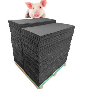 Tapis isolant en caoutchouc pour porcelets avec motif de dos de tortue pour élevage de porcs/porcherie/enclos à porcs/porcherie/grange à porcs/porcherie - Product Image 1