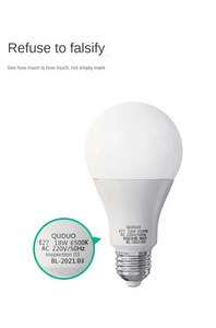 Nhà dẫn bóng đèn tiết kiệm năng lượng đèn E27 vít nắp siêu sáng 3W 5W 9W 12W 15W 18W tùy chỉnh bóng đèn lớn - Product Image 5