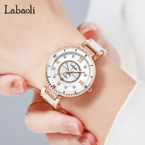 นาฬิกาข้อมือควอตซ์เซรามิกกันน้ำสำหรับผู้หญิง - Product Image 4