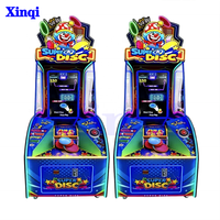 Vente chaude usine : Machine d'arcade à monnayeur Super Disc pour jeu de lancer de disques, équipement pour centre de jeux et parc d'attractions intérieur