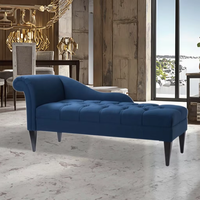 Chaises de luxe or meubles nordiques moderne hôtel bureau fauteuil bois maison canapé velours salon accent chaises longues