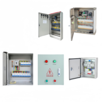 Armoire de distribution industrielle personnalisée à basse tension avec interrupteur principal, coffret de commande ATS, boîtier de commande d'alimentation, panneau électrique