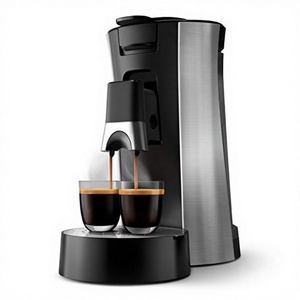 Pour <span class=keywords><strong>machine</strong></span> à café à dosettes <span class=keywords><strong>SENSEO</strong></span> Select Eco Intensity Plus Crema Plus Function Memo Acier brossé - Product Image 3