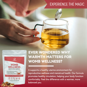 Thé pour l'utérus Chinaherbs, de qualité supérieure, à base de plantes naturelles, non OGM, soutient la fertilité, santé, équilibre hormonal naturel - Product Image 6
