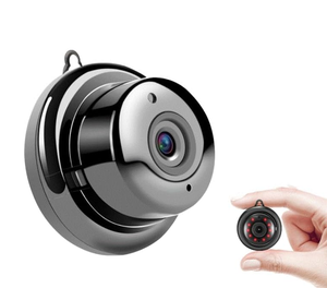 Mini <span class=keywords><strong>Telecamera</strong></span> <span class=keywords><strong>WiFi</strong></span> con Visione Notturna e Slot per Scheda TF, Ideale per <span class=keywords><strong>Casa</strong></span> - Product Image 1