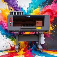 Nouvelle imprimante DTF à transfert thermique à encre pigmentée numérique HanColor compatible Epson, garantie 1 an, automatique A3, pour vêtements et t-shirts