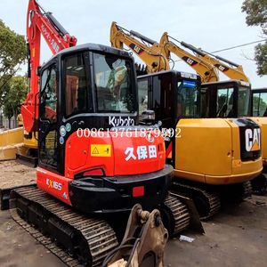 Para mini excavadora Kubota KX165, maquinaria de movimiento de tierras de segunda mano de Japón con componente de motor central, producto de excavadoras usadas - Product Image 3