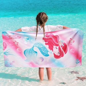 Serviette de plage pour enfants à imprimé animal 75*150cm, sans sable, séchage rapide, ultra absorbante, <span class=keywords><strong>super</strong></span> douce, serviette de piscine - Product Image 2