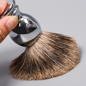 Ensemble de Rasage de Haute Qualité Dongshen DM-DR1023 en Gros, Brosse à Raser en Poils de Badger Supérieur, Support de Rasoir en Métal pour Hommes - Product Image 6