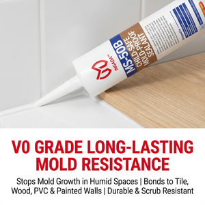 MS-50B กาวซีลแลนท์ปลอดกลิ่น เป็นมิตรต่อสิ่งแวดล้อม VOC ต่ำมาก ปราศจากฟอร์มาลดีไฮด์ ปลอดภัยสำหรับเด็ก เหมาะสำหรับห้องเด็กและโรงเรียนอนุบาล - Product Image 1