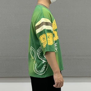 เสื้อยืดผ้าคอตตอนสำหรับผู้ชายเสื้อยืดโอเวอร์ไซส์ลายกราฟิกแบบย้อนยุค - Product Image 4